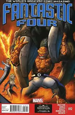 Buy Fantastic Four (4th Series) #12 VF; Marvel | Matt Fraction Mark Bagley - We Comb • 2.20£