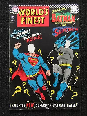 Buy World's Finest Comics #167 June 1967  Very Nice!! Bright Flat Book!! See Pics!! • 9.65£