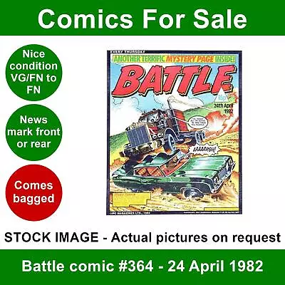 Buy Battle Comic #364 - 24 April 1982 - Nice VG/FN • 3.49£