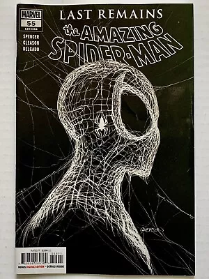 Buy Amazing Spider-Man #55 (2021) Patrick Gleason Web Head Variant (VF+/9.0)-VINTAGE • 28.46£