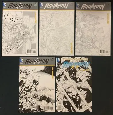 Buy Aquaman #0, #10, #13, #16, #17 Set Of 5 Dc Comics 1:25 Incentive Variant Covers • 12.16£