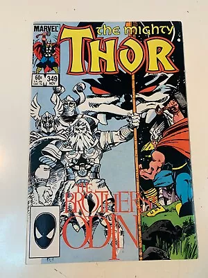 Buy The Mighty Thor #349 Origin Of Odinforce 1984 Marvel Comics High Grade • 8.04£