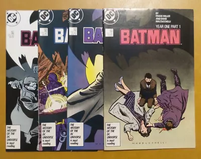 Buy Batman (1987) Year One Complete Run Set 404 405 406 407 404-407 DC Comics • 39.58£