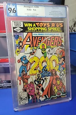 Buy Avengers #200 PGX 9.6 (1980) OW To W Marvel George Perez 1st App Marcus Immortus • 56.25£