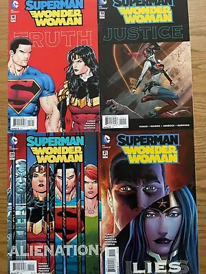 Buy Superman Wonder Woman 18,19, 20, 21. New 52 Bundle Lot • 8£