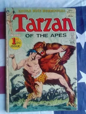 Buy Tarzan Of The Apes: No 1 DC Comics (1972). Joe Kubert • 8£