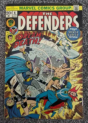 Buy The Defenders 6. Marvel Comics 1973. The Silver Surfer And The Devil Incarnate • 3.98£