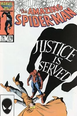 Buy Marvel Comic Comic Book #278 Amazing Spider-Man Hobgoblin July 1986 Grade NM 9.4 • 8£