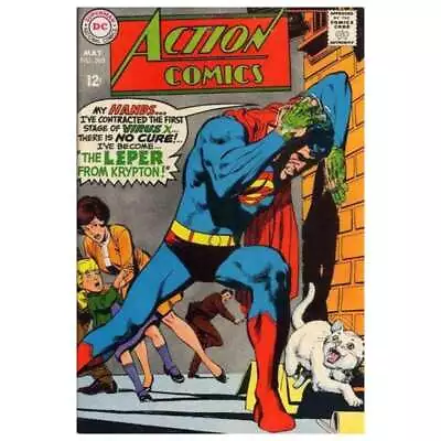 Buy Action Comics (1938 Series) #363 In Fine Minus Condition. DC Comics [j. • 14.28£