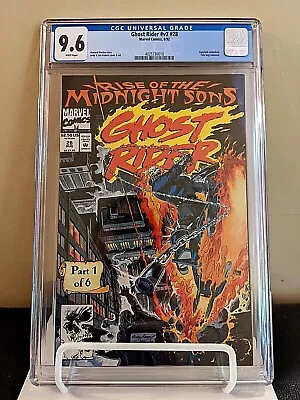 Buy Ghost Rider #28 CGC 9.6 NM+ 1st Midnight Sons 1992 White Pages First Lilith🔥 • 39.37£
