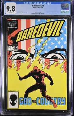 Buy DAREDEVIL #232 CGC 9.8 1986-Born Again Story Line-Marvel-comic Book 4376335024 • 112.60£