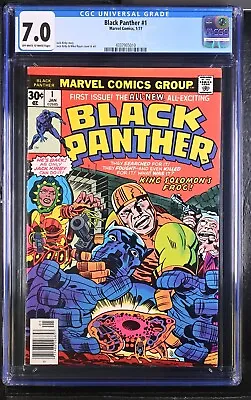 Buy Black Panther #1 CGC 7.0 - 1977, Marvel Comics • 70£