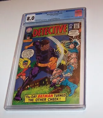 Buy Detective Comics #370 - DC 1967 Silver Age Issue - CGC VF 8.0 - Neal Adams Cover • 195.88£