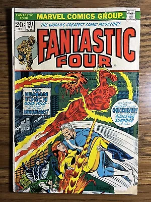 Buy Fantastic Four 131 1st Cameo App Omega The Ultimate Alpha Marvel Comics 1973 • 11.84£