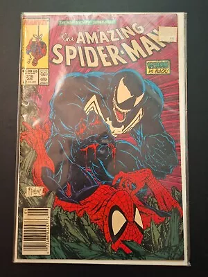 Buy Amazing Spiderman #316  Venom Full Cover McFarlane 1989 • 158.32£