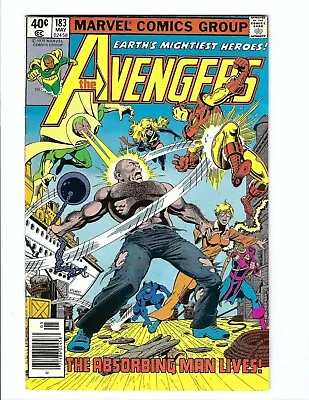 Buy Avengers 183, VF+ 8.5, Bronze Age 1979, Newsstand! John Byrne, George Perez • 10.64£
