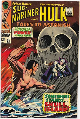 Buy Tales To Astonish #96 Marvel 1967 Lee / Everett; Severin FN-VF • 35.58£