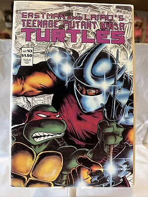 Buy Teenage Mutant Ninja Turtles TMNT #10 Mirage 1987 First Print Eastman Comic Book • 29.68£