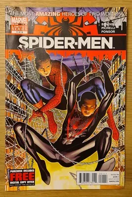 Buy Spider-Men #1 - Marvel - First Time Miles Meets Peter - NM - HOT! • 14.99£