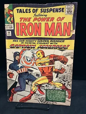 Buy Tales Of Suspense #58 (1964, 2nd Kraven The Hunter, Captain America Vs Iron Man) • 239.06£