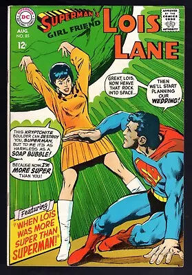 Buy Superman's Girlfriend Lois Lane #85 Neal Adams Double Cover - 1968 DC- VF- & VF+ • 64.27£