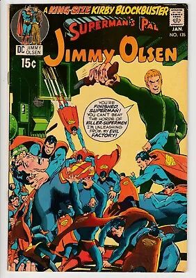Buy Superman's Pal Jimmy Olsen #135 • 1971 • Vintage DC 15¢ • 2nd App Of Darkseid • 7.20£