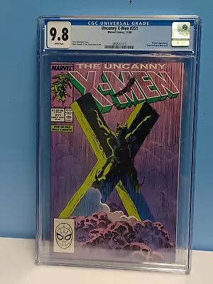 Buy UNCANNY X-MEN #251 (Marvel Comics, 1989) CGC Graded 9.8  ~ WHITE Pages • 136.54£