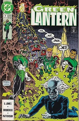 Buy DC Green Lantern, #7, 1990, Gerard Jones, Pat Broderick • 1.50£