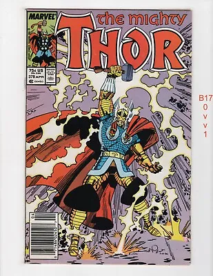 Buy Thor #378 Newsstand VF/NM 1962 Marvel Love And Thunder Armor B1701 • 17.44£