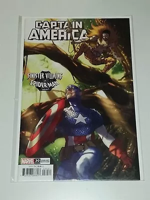 Buy Captain America #30 Variant Nm (9.4 Or Better) September 2021 Marvel Lgy#734 • 4.75£