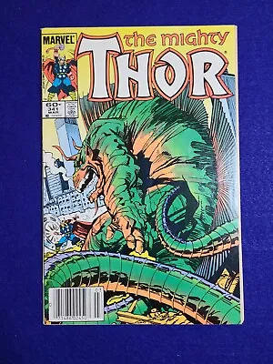 Buy The Mighty THOR #341  Clark Kent Crossover 1984 • 2.36£