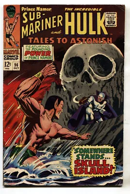 Buy TALES TO ASTONISH #96--comic Book--HULK--1967--VG+ • 26.54£