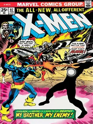 Buy The Uncanny X-Men #97 NEW METAL SIGN: Cyclops V. Havok - My Brother, My Enemy! • 15.67£