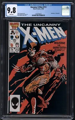 Buy Uncanny X-Men #212 - CGC 9.6 - White Pages - 4028798020 • 233.23£