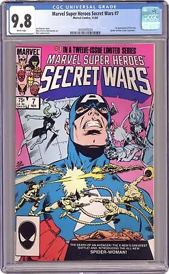 Buy Marvel Super Heroes Secret Wars #7D CGC 9.8 1984 4350005024 1st Spider-Woman II • 194.67£