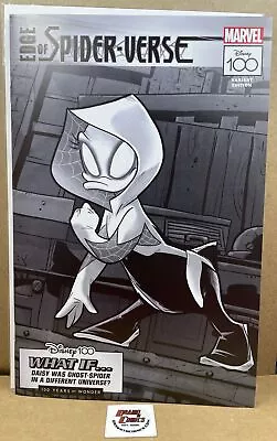 Buy Amazing Spider-man #32 1:100 B&W Disney  What If Ghost Spider D100 Variant • 60.32£