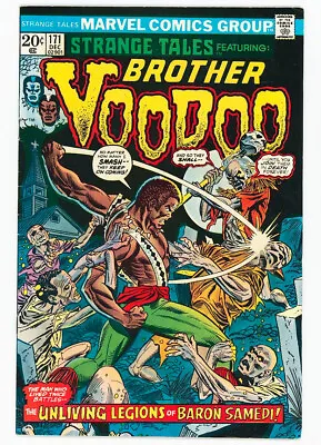 Buy Strange Tales 171 Brother Voodoo Zombie Graveyard Cover And FN/VF • 30.83£