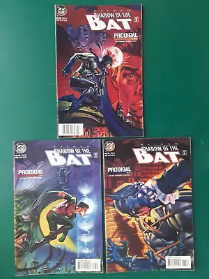 Buy Batman Shadow Of The Bat 32, 33, 34 ( Prodigal Parts 2, 6, 10 ) 1994 • 4.50£