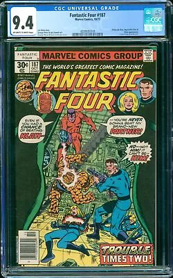Buy Fantastic Four #187 (Marvel, 1977) CGC 9.4 • 59.30£