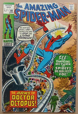 Buy The Amazing Spider-man #88,  The Arms Of Doctor Octopus! , Great John Romita Art • 75£