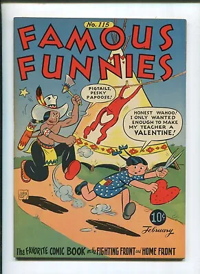 Buy Famous Funnies #115 (8.5) February Issue 1944 • 63.68£