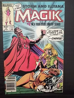 Buy Storm And Illyana Magik #3 Marvel Comics 1984 Newsstand  • 10£
