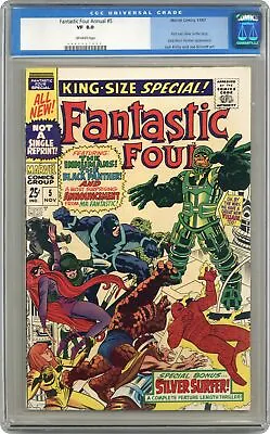 Buy Fantastic Four Annual #5 CGC 8.0 1967 0006631004 • 157.75£