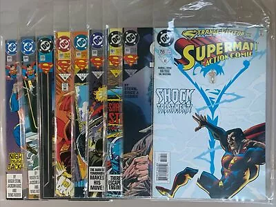 Buy Action Comics : Superman In Action Dc Bundle 683,684,686,688-692 & # 759 • 6.59£