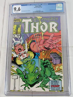 Buy The Mighty Thor #364 CGC 9.6 WP Feb. 1986 Marvel Comics 4251613006 • 79.17£