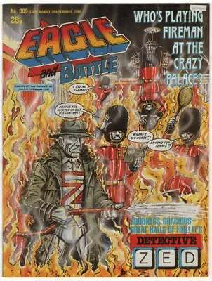 Buy Eagle And Battle #309, 20th February 1988. FN. Dan Dare. From £1* • 1.49£
