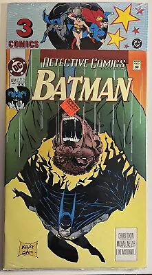 Buy Detective Comics #658 2nd Print Justice League Europe #42 SEALED Multi 3 Pack • 99.29£