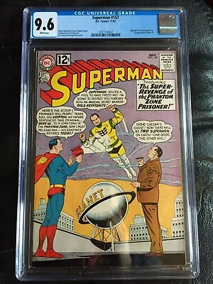 Buy SUPERMAN #157 CGC NM+ 9.6; White Pg!; Supergirl, Legion App.!  • 1,809.63£