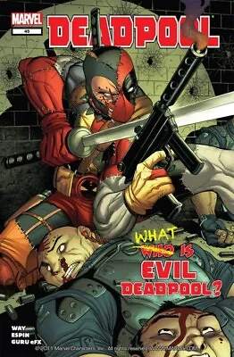 Buy Deadpool #45 (2008) 1st App Evil Deadpool Vf/nm Marvel Scarce • 24.95£