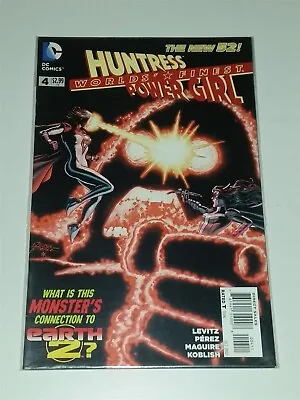Buy Huntress Power Girl Worlds Finest #4 Nm+ (9.6 Or Better) October 2012 Dc Comics • 4.99£